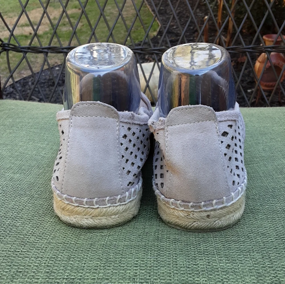STEVE MADDEN Persy Perforated Espadrille Loafers Size 8.5.